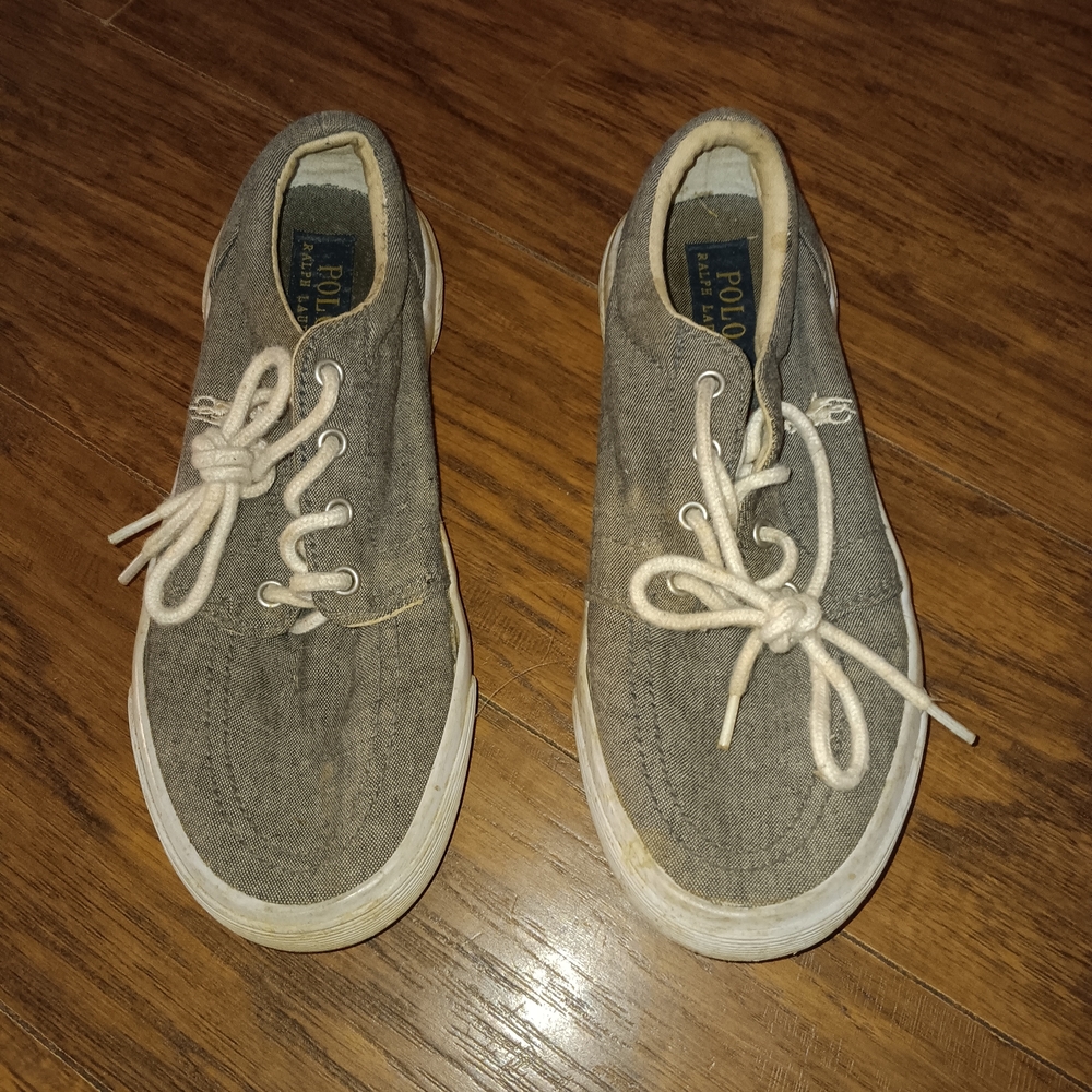 Polo by Ralph Lauren Gray Kids Sneakers